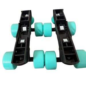 Adjustable Kids Roller Skates - Black and Blue
